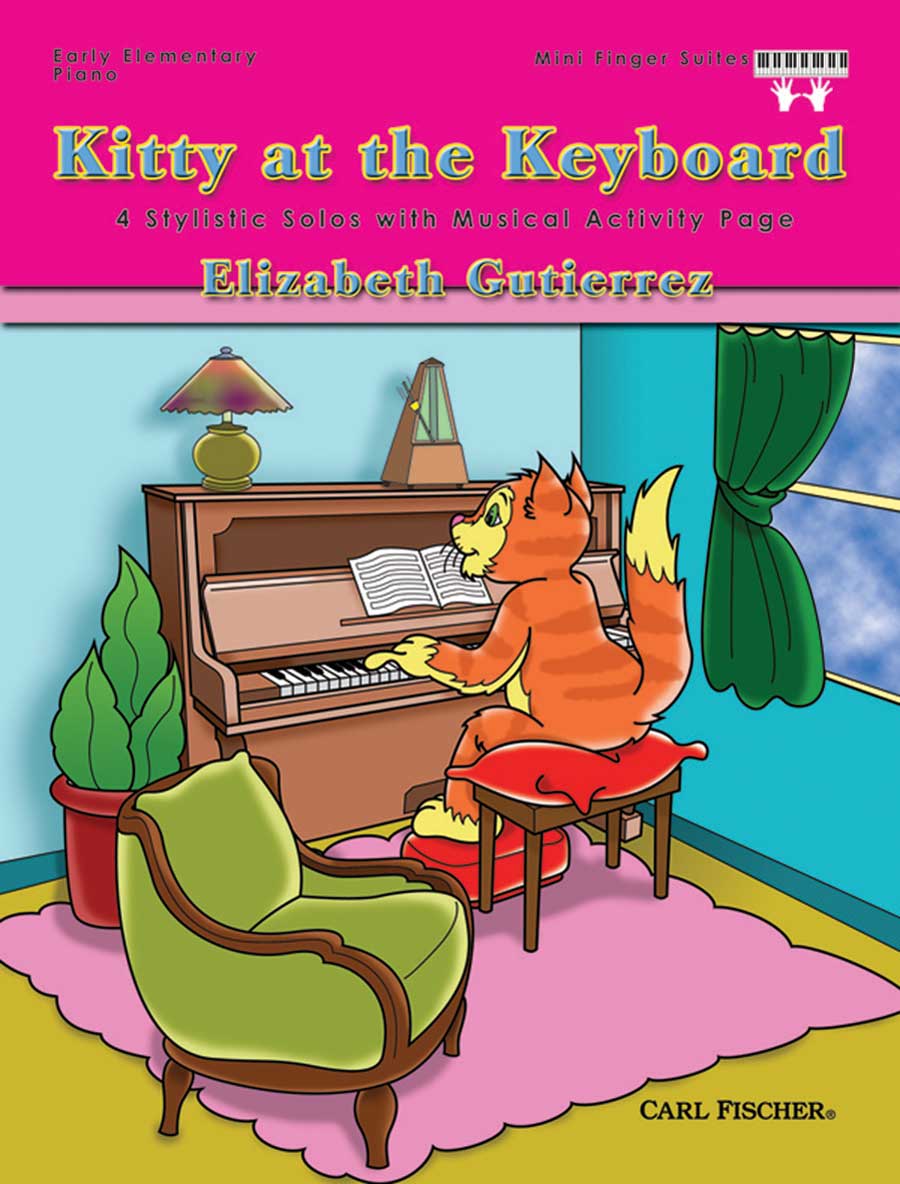 P3321 Kitty At The Keyboard - Image 1