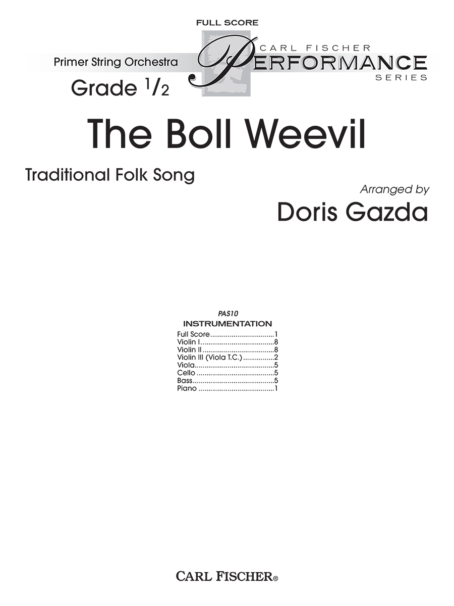 PAS10F.indd The Boll Weevil - Image 1