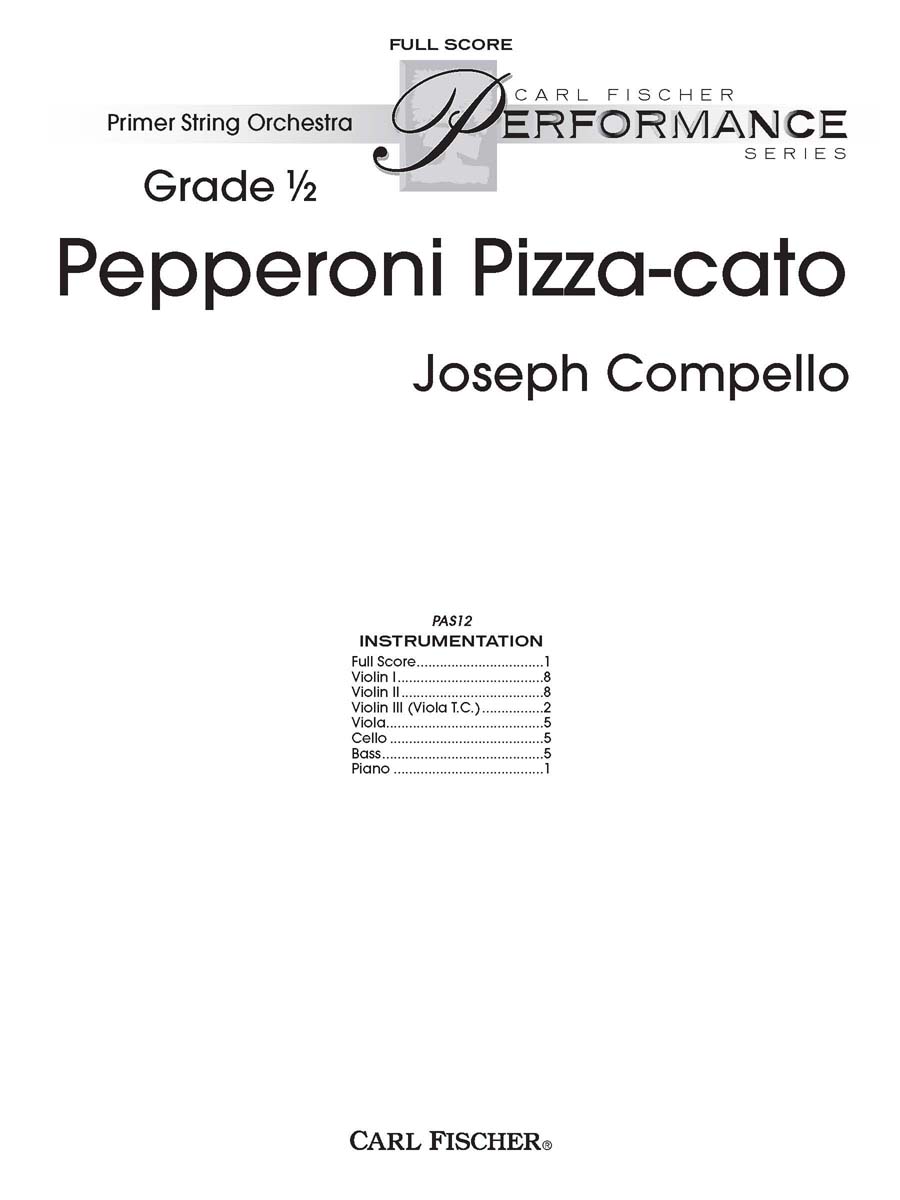 PAS12F Pepperoni Pizza-cato - Image 1