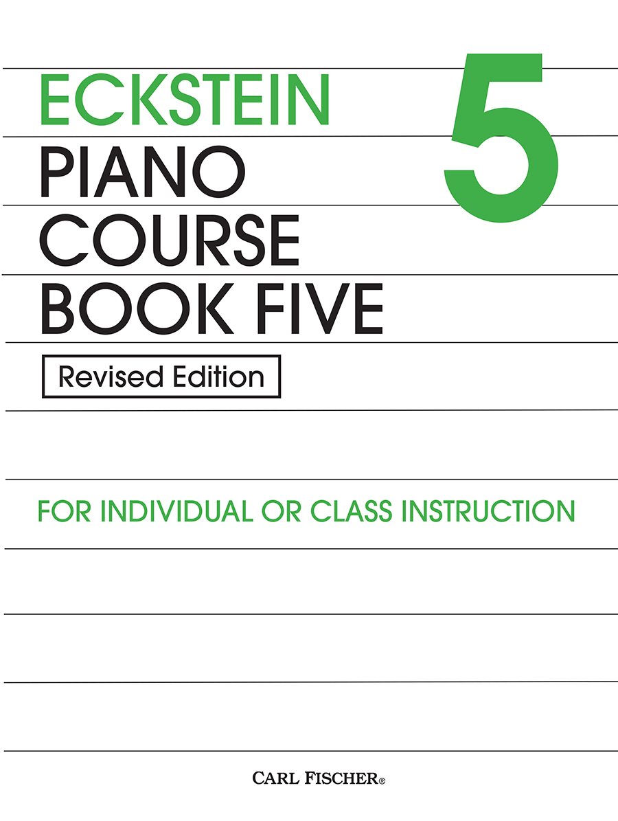PL1069 Eckstein Piano Course Book Five - Image 1