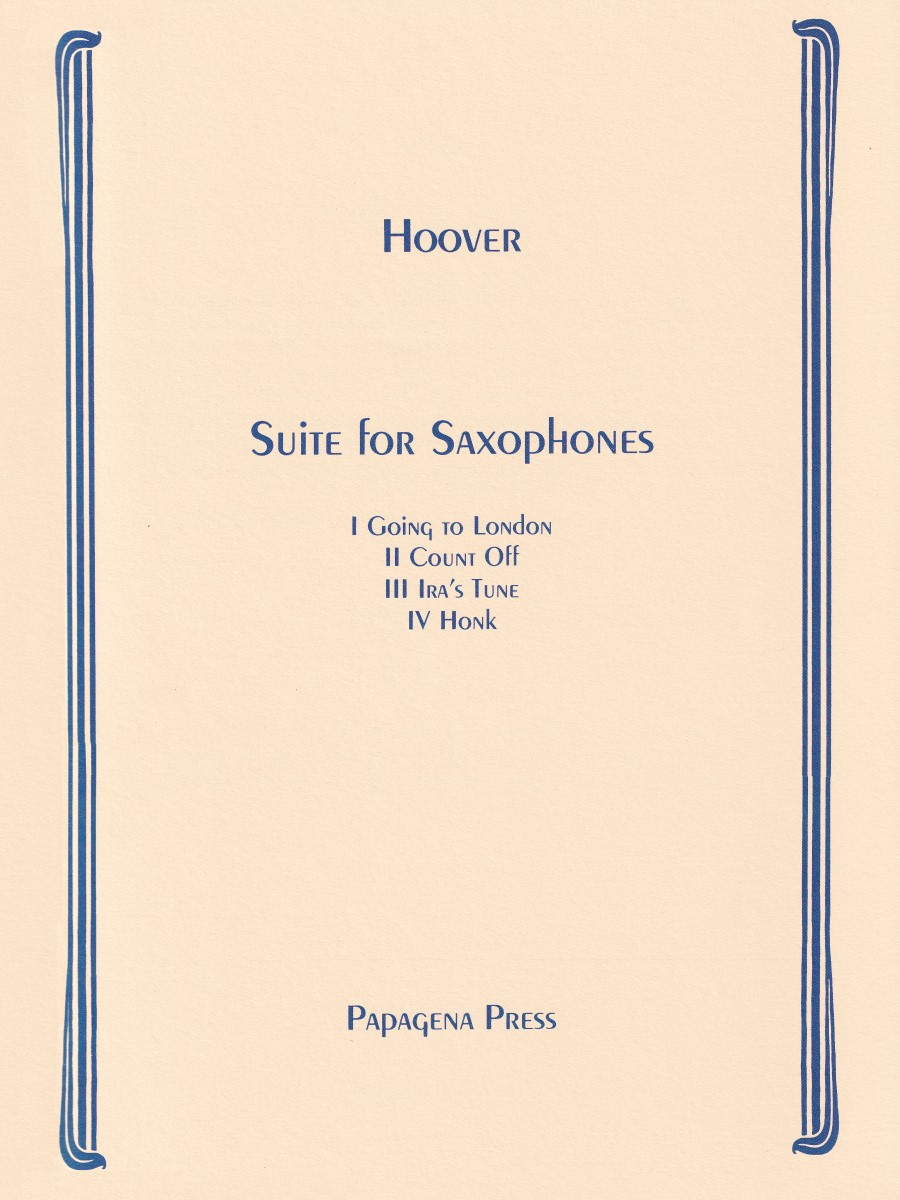 Suite for Saxophone Quartet