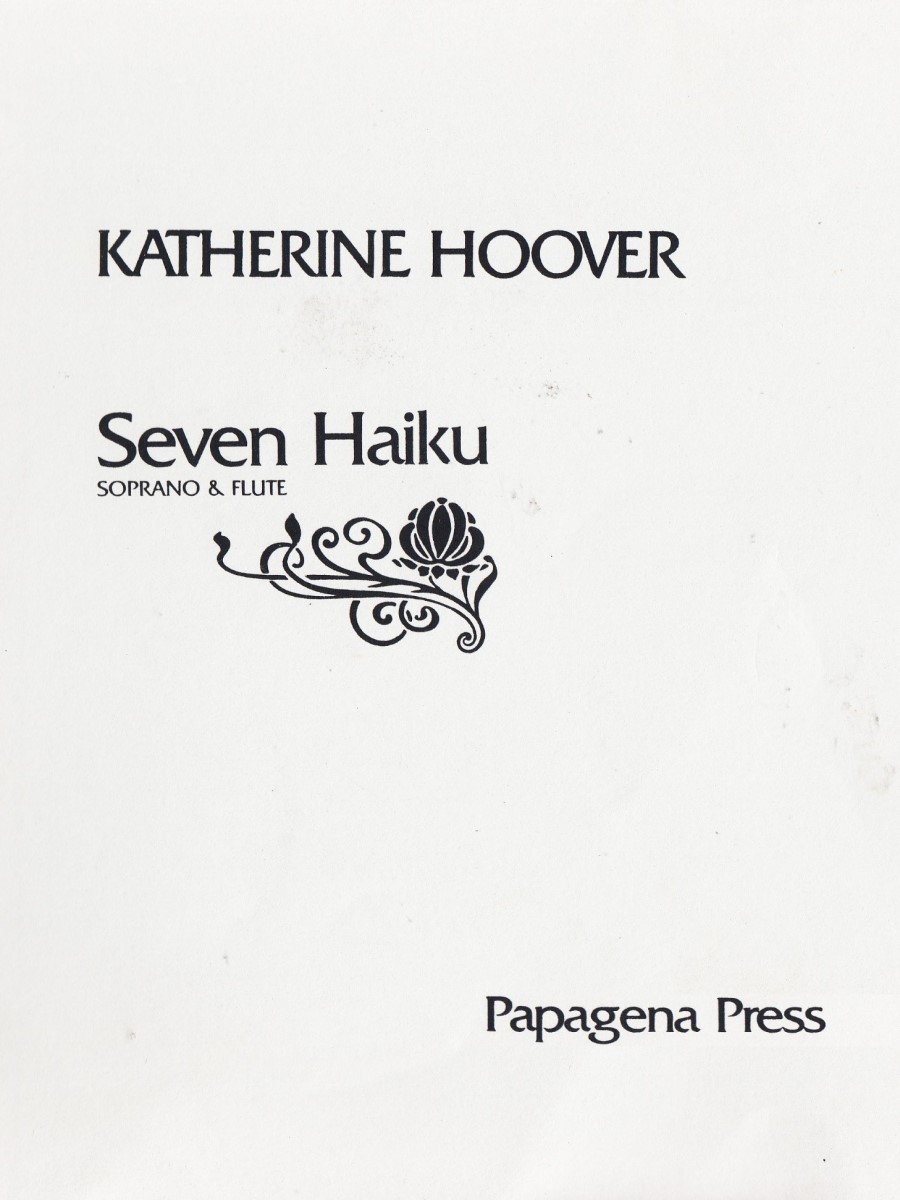 PP303 Seven Haiku - Image 1