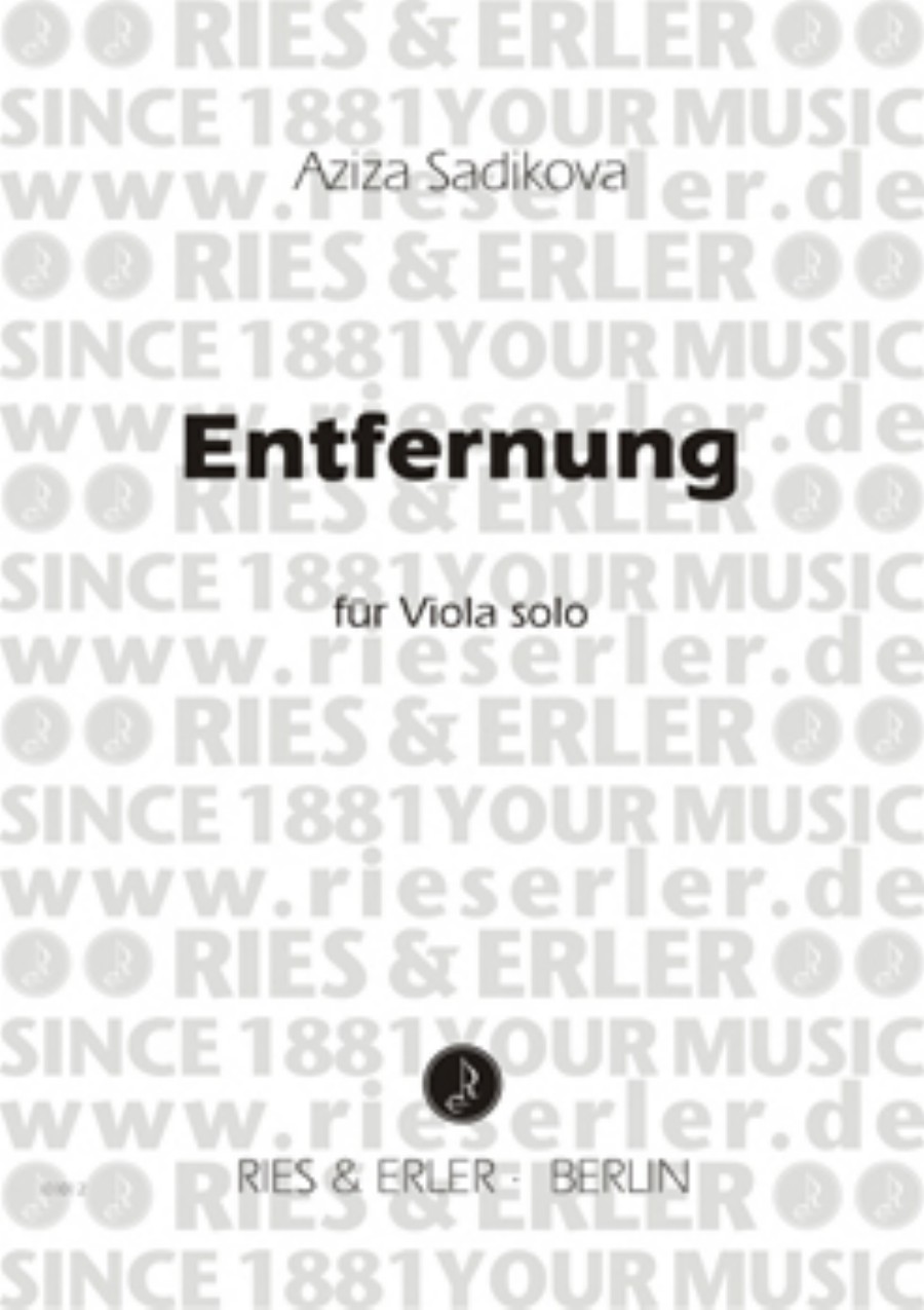 RE01012 Entfernung für Viola solo - Image 1