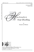 SBMP106 How Lovely is Your Dwelling - SAB Octavo - Image 1