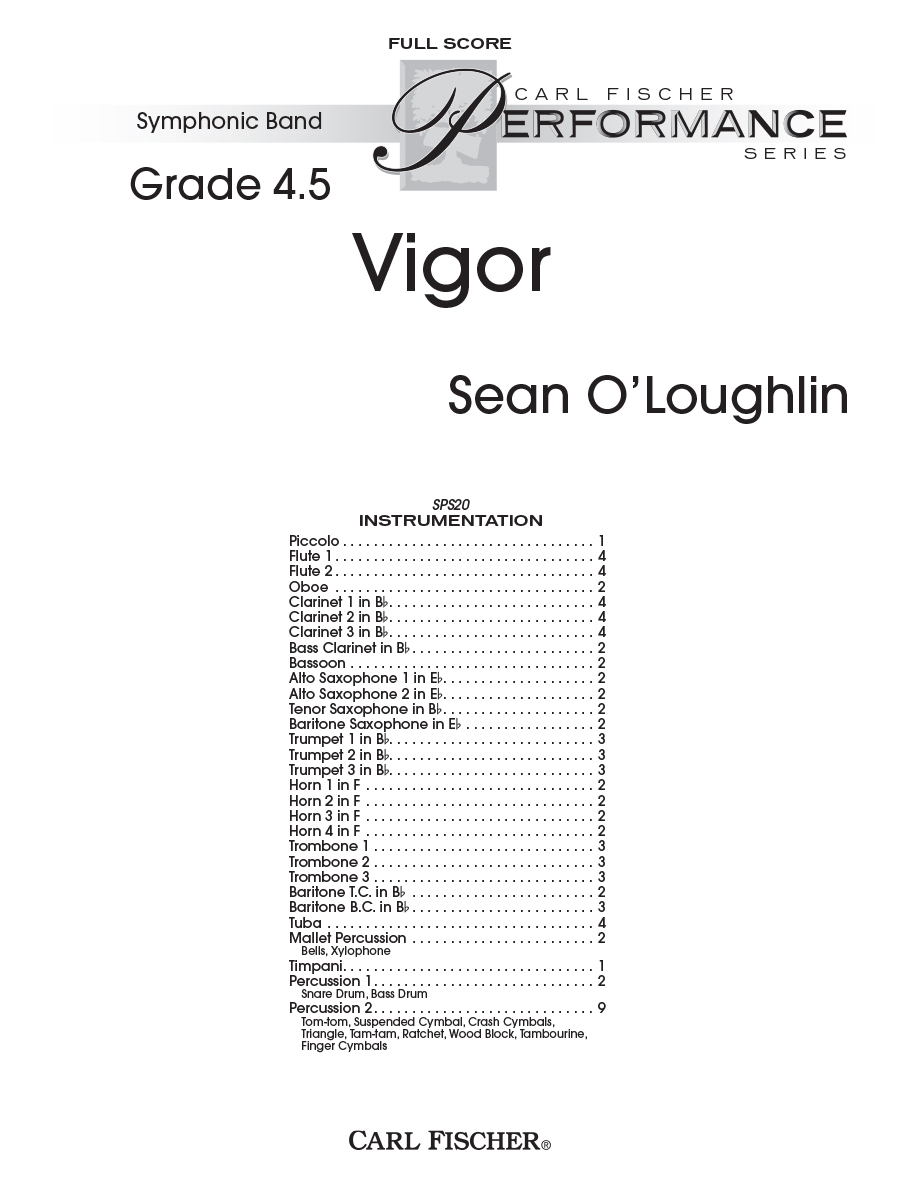 SPS20F_self_Full Score.indd Vigor - Image 1