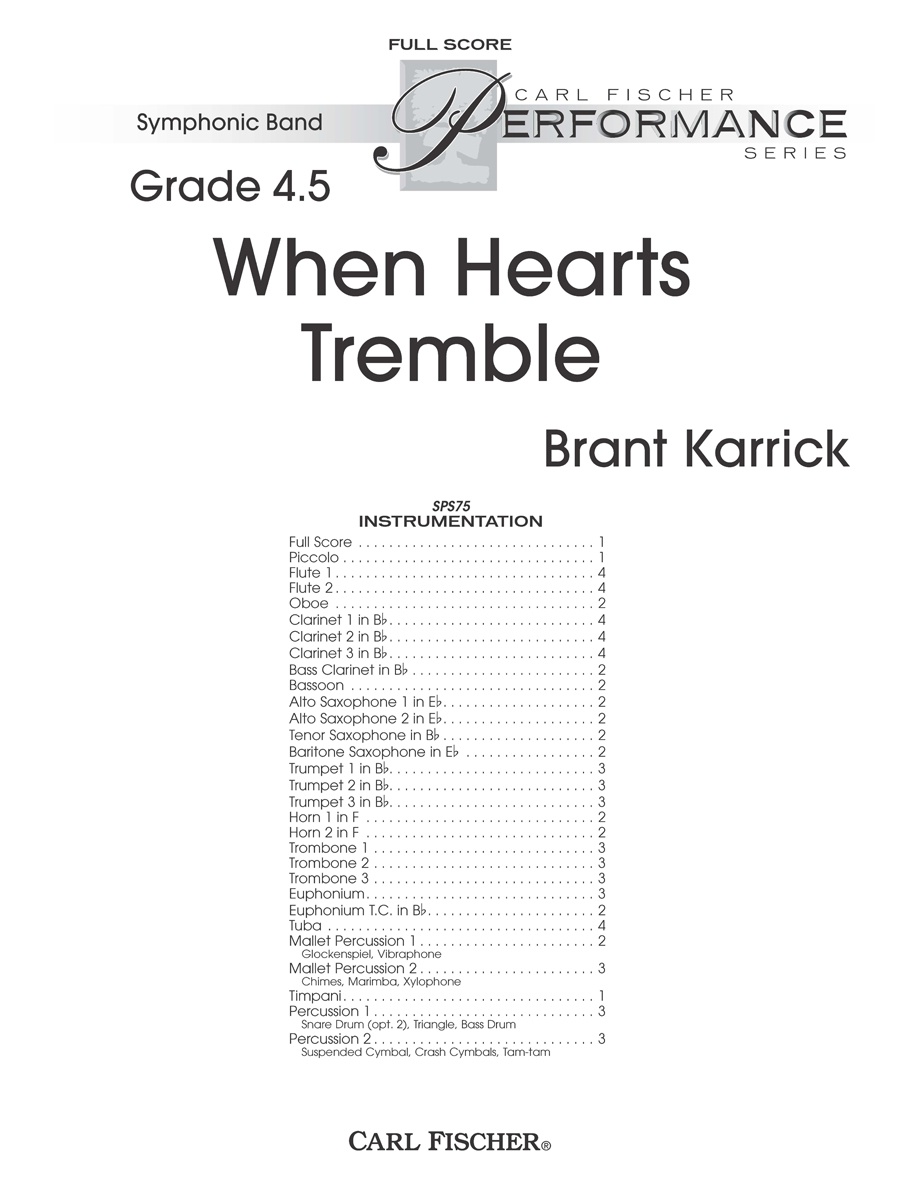 SPS75F When Hearts Tremble - Image 1