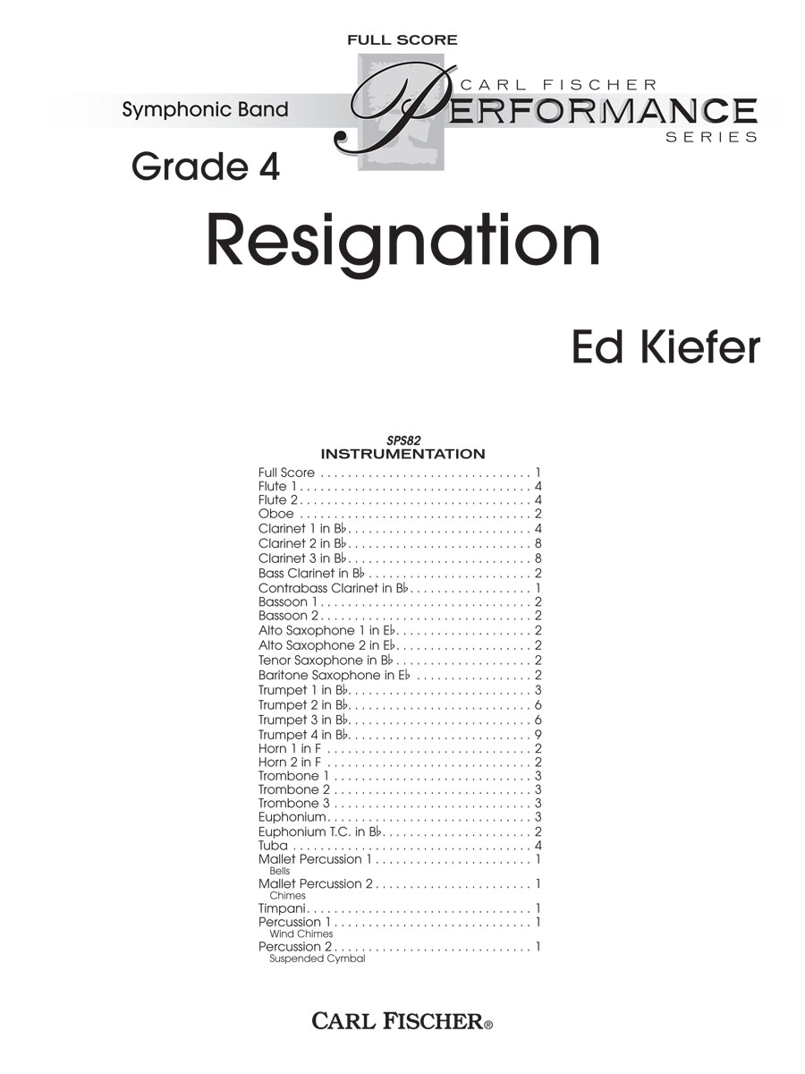 SPS82F Resignation - Image 1