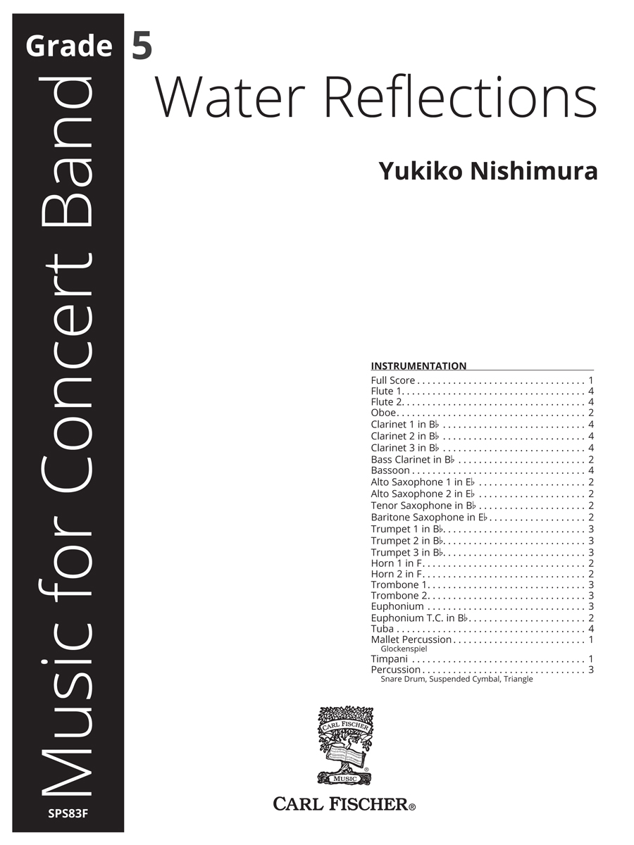 SPS83F_self_Full Score.indd Water Reflections - Image 1