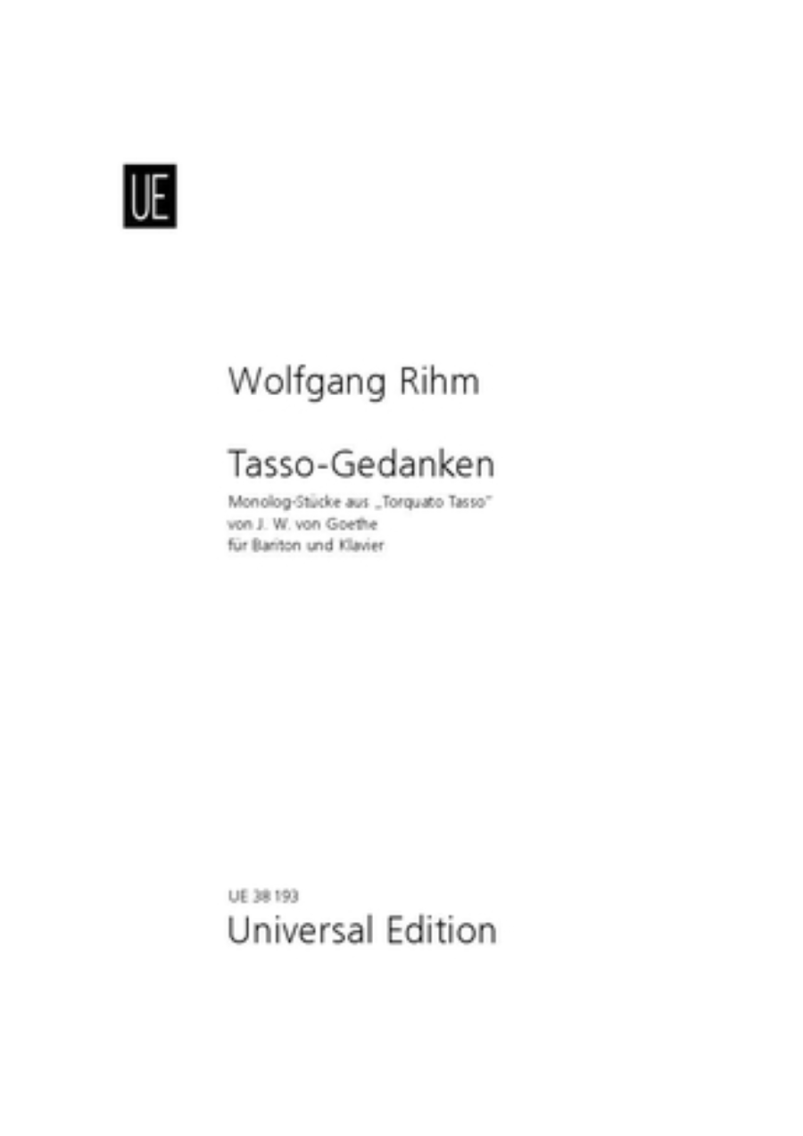UE038193 Tasso-Gedanken - Image 1