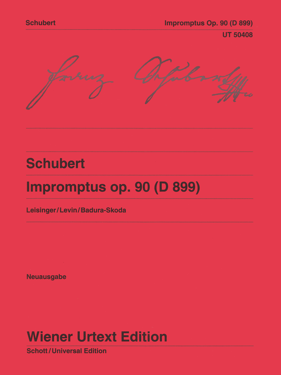 UT050408 Impromptus Op. 90 D 899 - Image 1