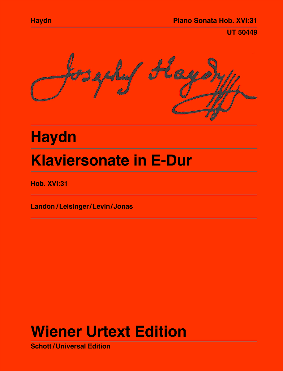 UT50449.indd Sonata in E Major - Image 1