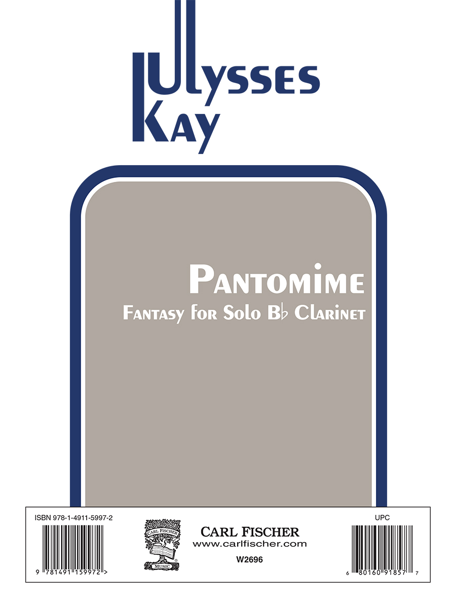 W2696_self_Clarinet in Bb.indd Pantomime Fantasy - Image 1