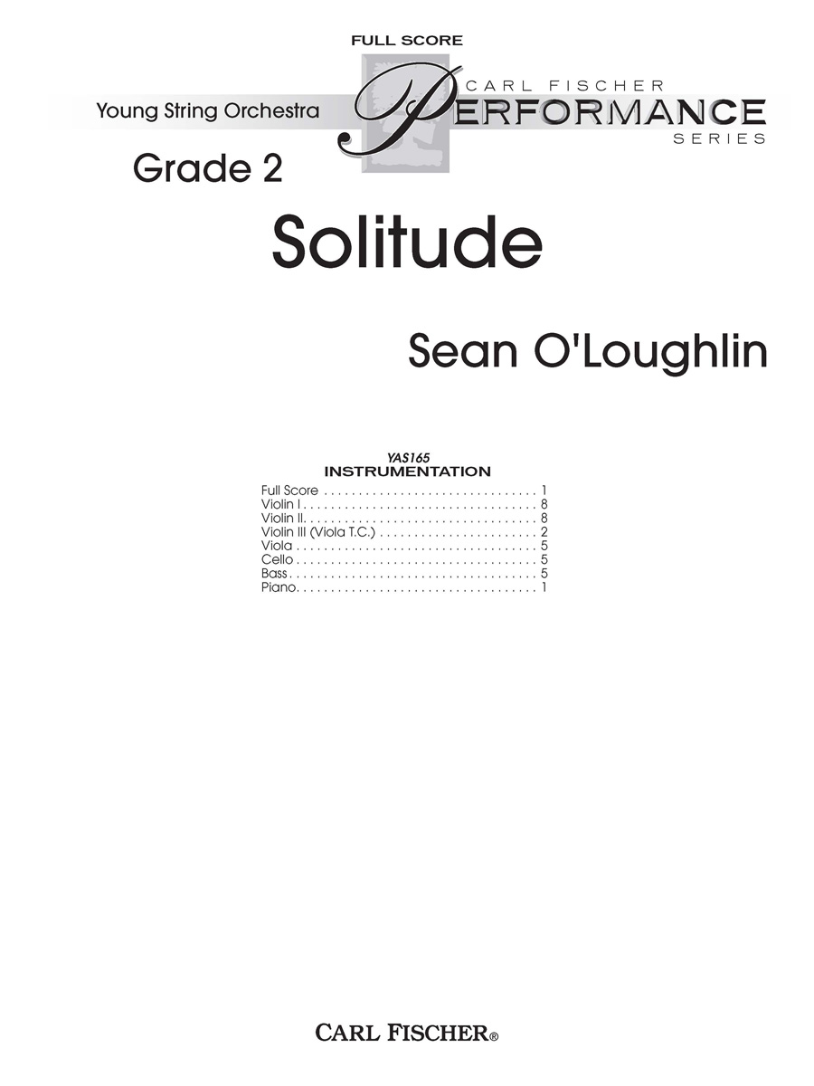 YAS165F Solitude - Image 1