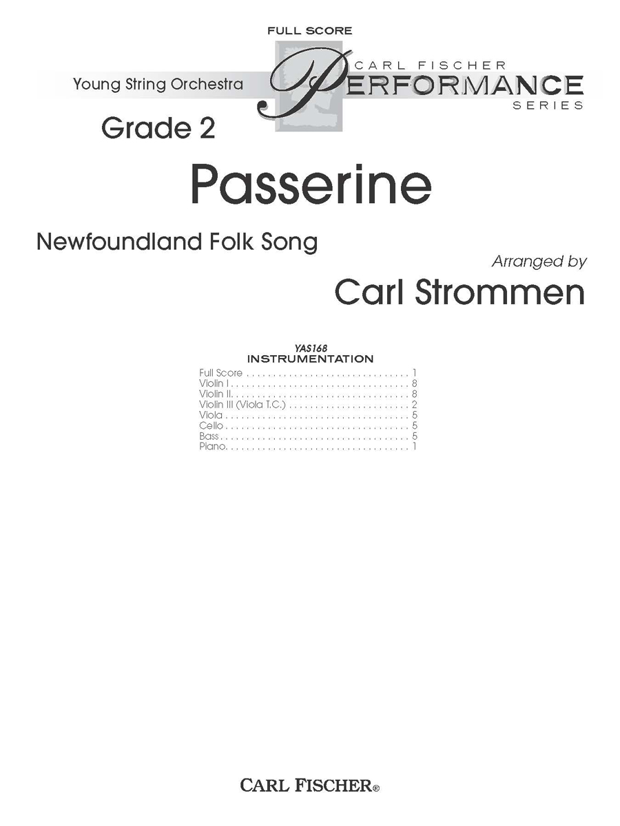 YAS168F Passerine - Image 1