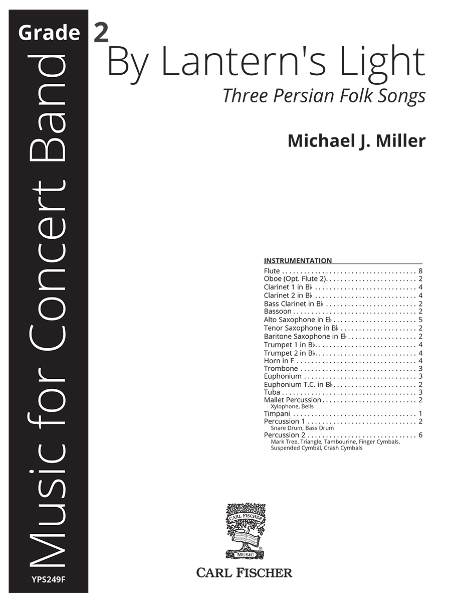 YPS249F_self_Full Score.indd By Lantern's Light - Image 1